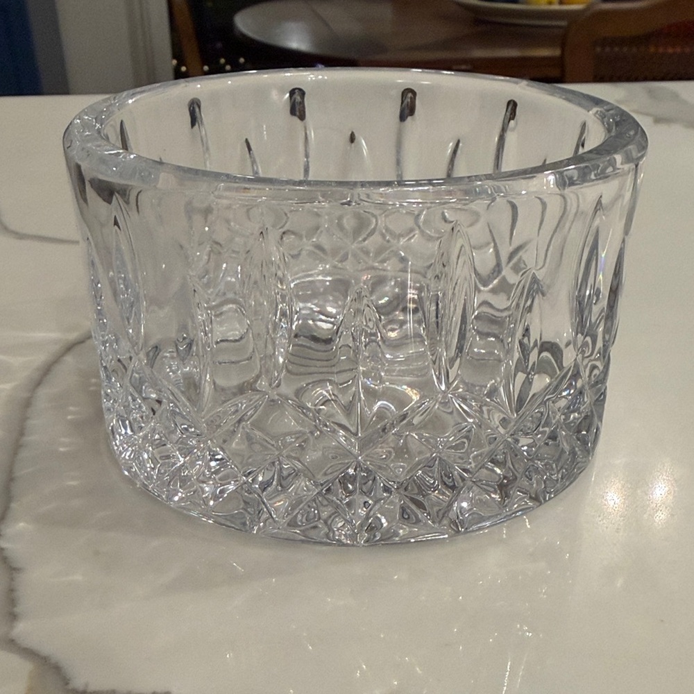 Waterford Crystal Clear Cut Glass Bowl